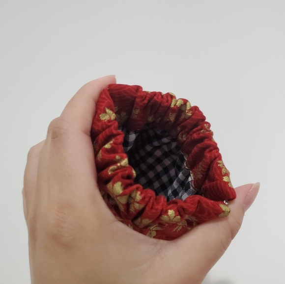 Japanese Coin Purse Pouch Wallet Blossom Red - Picture 4 of 4